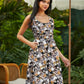Realistic Cats Fit & Flare Dress