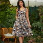 Realistic Cats Fit & Flare Dress