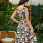 Realistic Cats Fit & Flare Dress