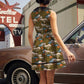Safari Collared Dress