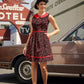 Hearts Collared Dress