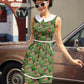 Flowers Collared Dress