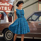 Elizabeth Dress in Peacock
