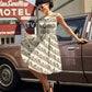 Elizabeth Dress in Woodland Sunset