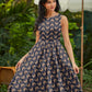 Moth Midi Dress
