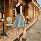 Colorful Fish Skater Skirt