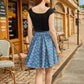 Flamingo Skater Skirt