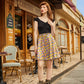 Bees & Dandelions Skater Skirt