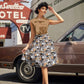 Realistic Cats A-line Skirt