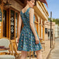 Dino Shorter Length Fit & Flare Dress