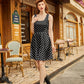 Starburst Shorter Length Fit & Flare Dress