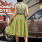 Green Plaid Doris Skirt