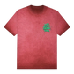 Anti Social Social Club New & Gone Men T-Shirt Red Mineral Wash