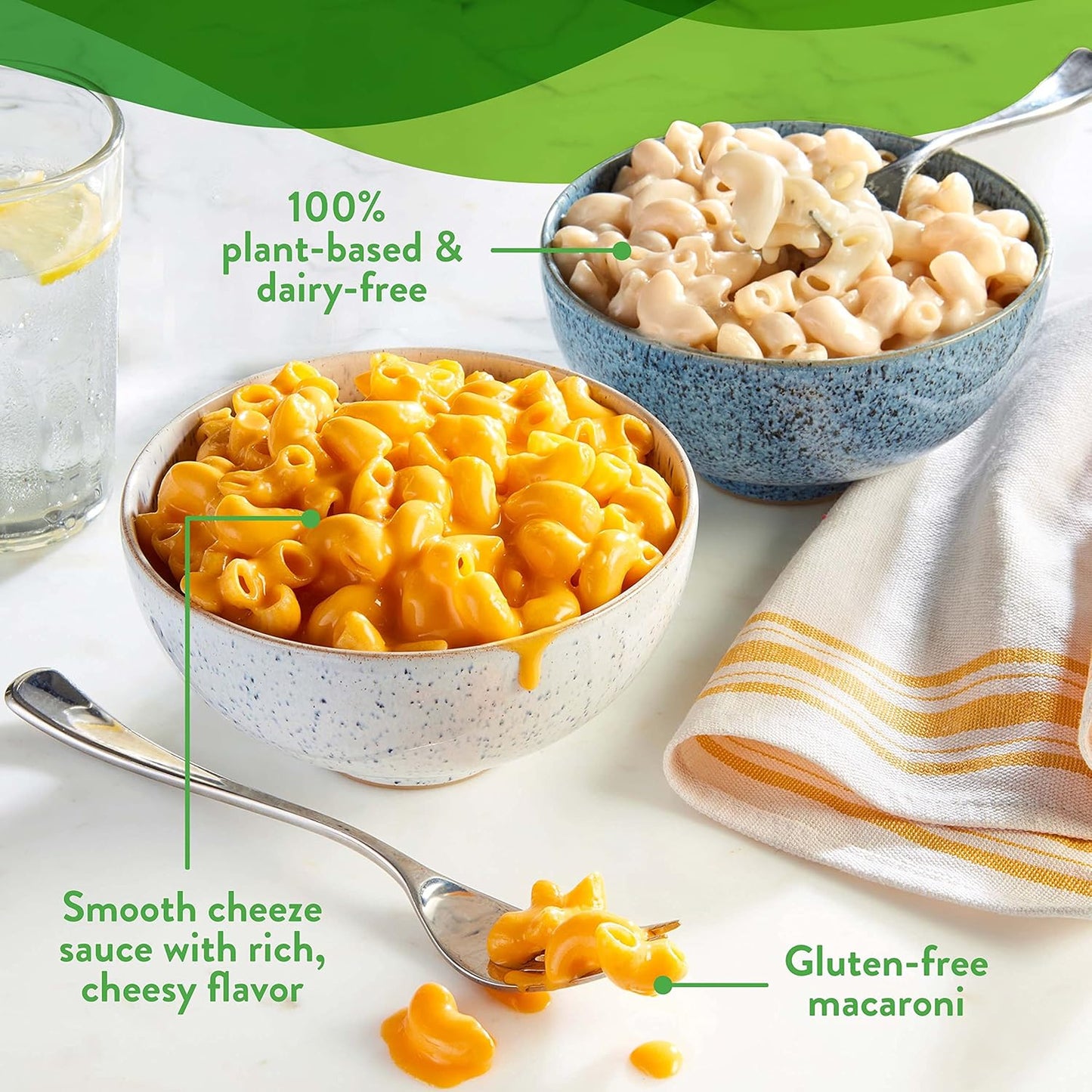 Daiya Cheezy Mac Deluxe, Cheddar Style, Dairy-Free, 8-Pack, 10.6 Oz. Each