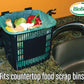 Biobag Food Scraps Compostable Bags, 3 Gallon, 25 Count, Case of 12