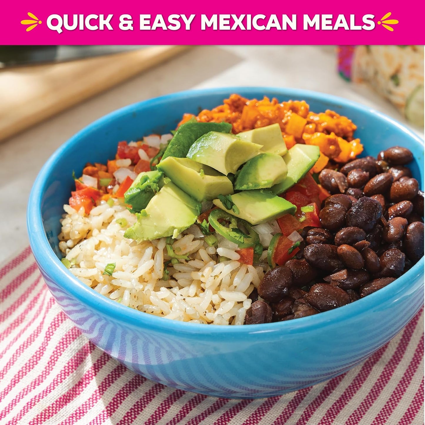 Somos Ready-to-Heat White Rice with Cilantro & Lime, Case of 6 (8.8 oz)