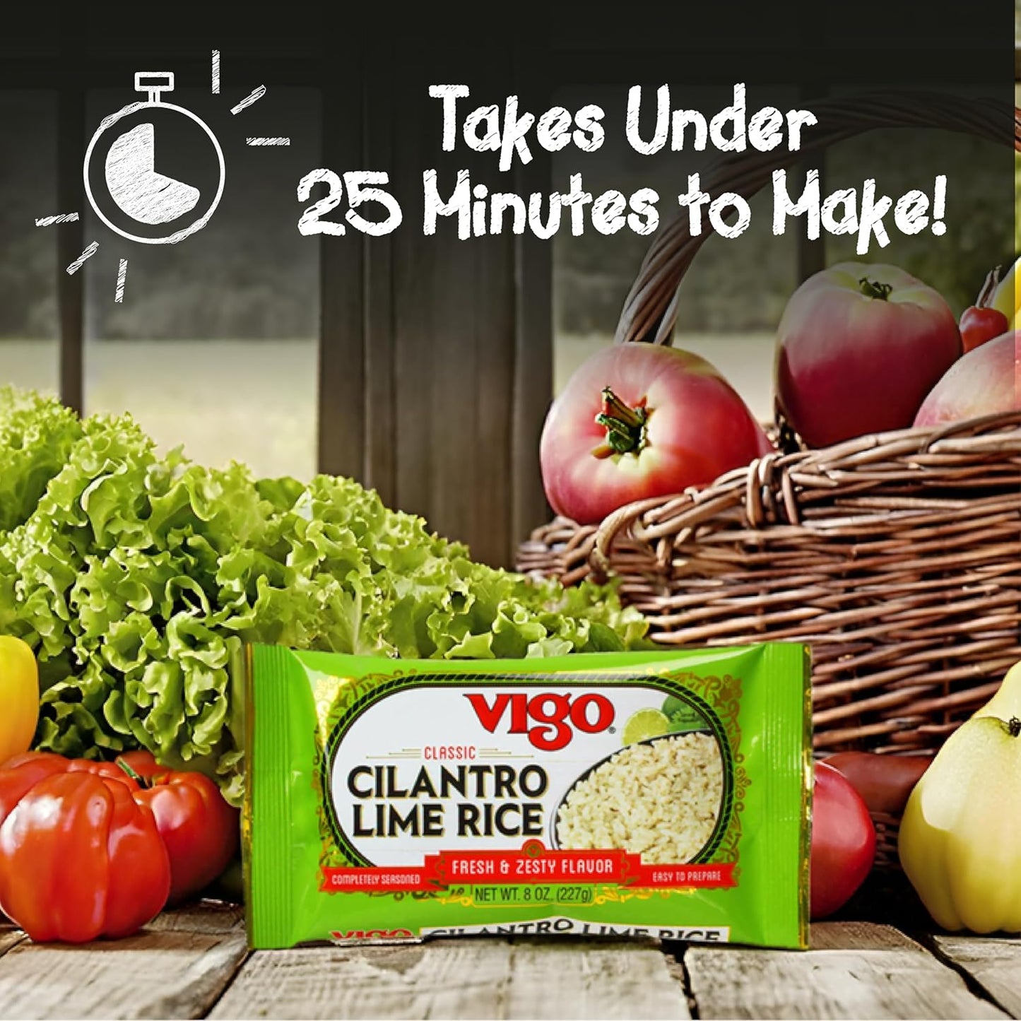 Vigo Cilantro Lime Rice, 8 oz, Pack of 12