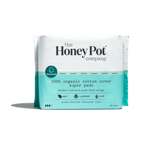 The Honey Pot Super Herbal Menstrual Pads (Pack of 16)