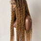 100% Human Hair Bohemian Curls Knotless Braid Wig (Bianca) Tara