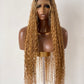 100% Human Hair Bohemian Curls Knotless Braid Wig (Bianca) Tara
