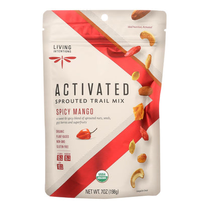 Living Intentions Trail Mix, Mango Goji Fire - 7 Oz, Pack of 6