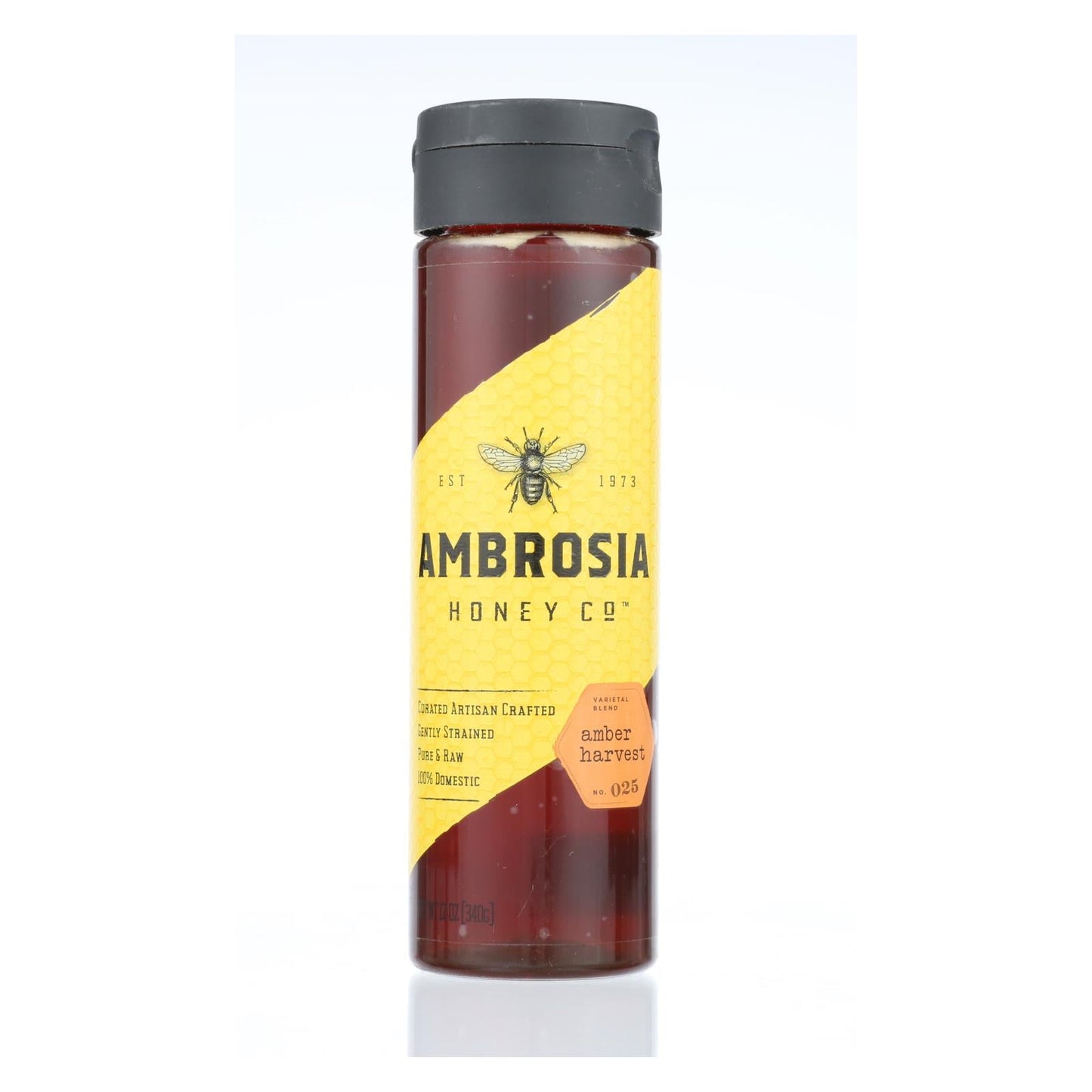 Jars  Ambrosia Honey (Pack of 6) 12oz Jars - Amber Harvest