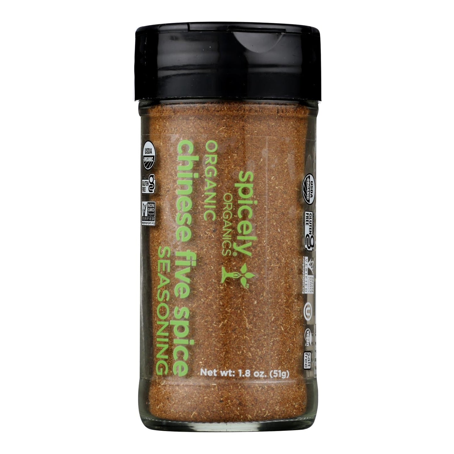 Spicely Organics Chinese Five Spice, Organic - 1.8 Oz. (Pack of 3)