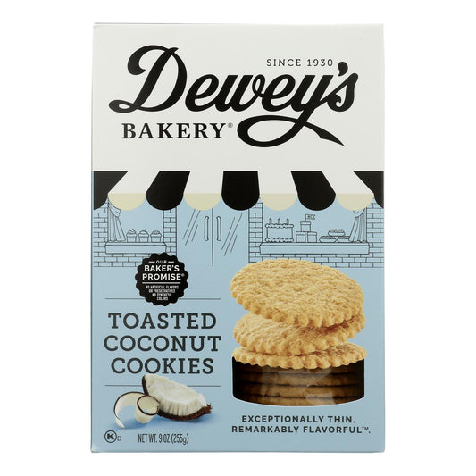 Dewey's Bakery Toasted Coconut 9 Oz (Pack of 6)