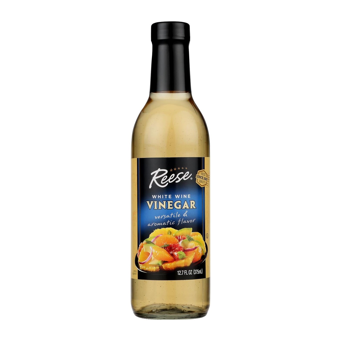 Reese White Wine Vinegar 12.7 Fl Oz (Pack of 6)