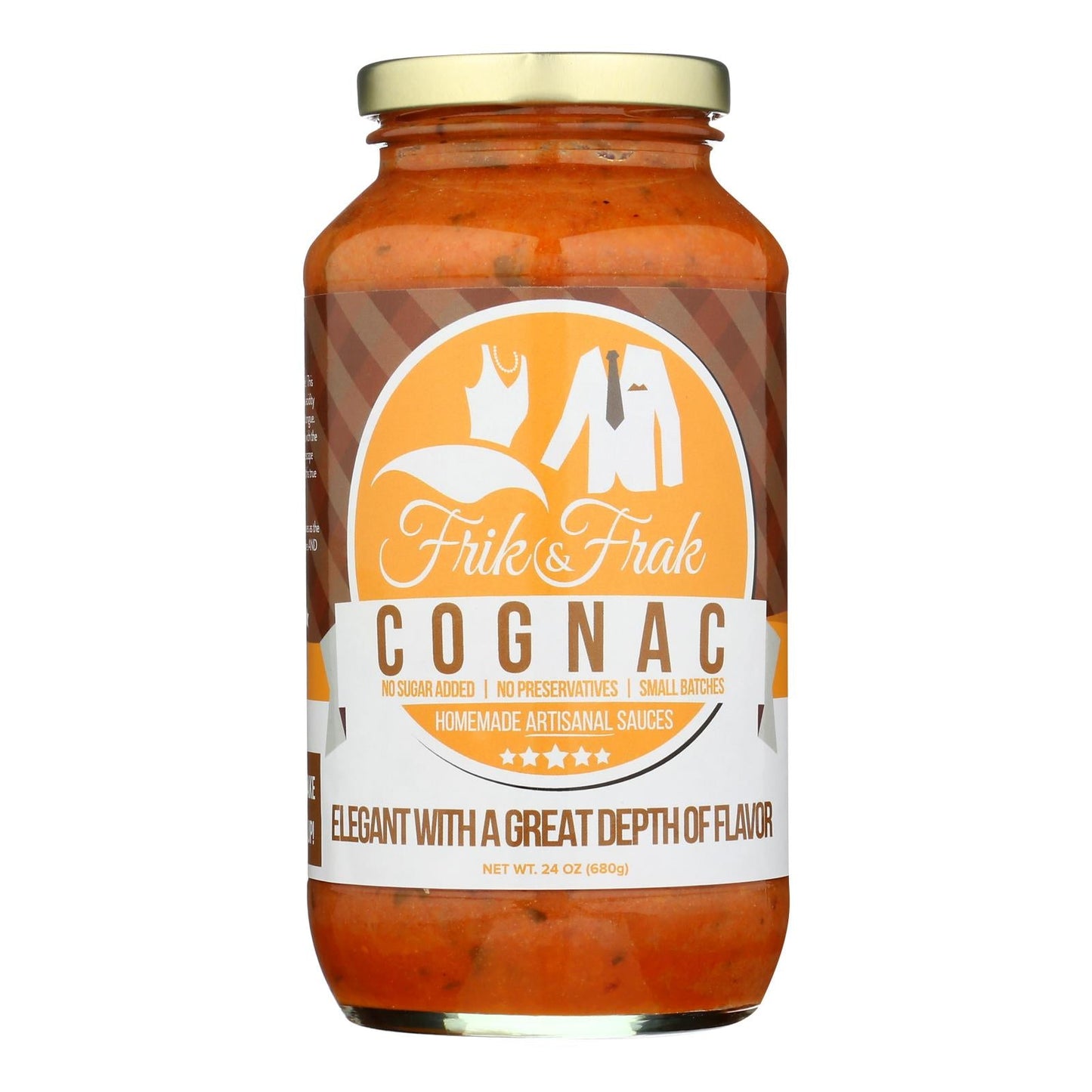 Frik & Frak Sauce Cognac (Pack of 6-24oz Bottles)