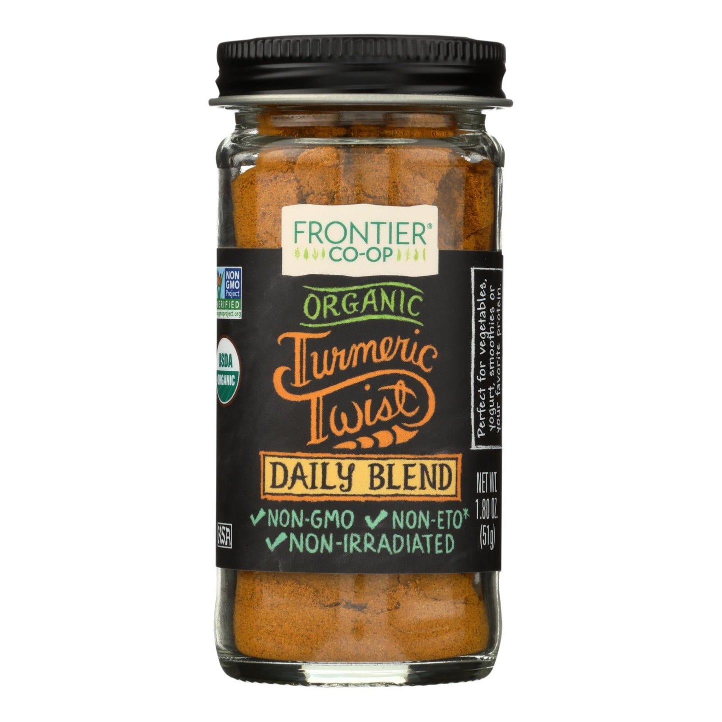 Frontier Natural Products Coop Organic Daily Blend Herbs, 1.8 Oz.