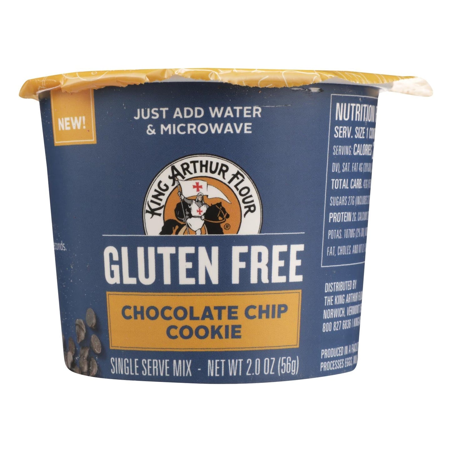 King Arthur Gluten-Free Chocolate Chip Cookie Mix, 12 Packs, 2 Oz
