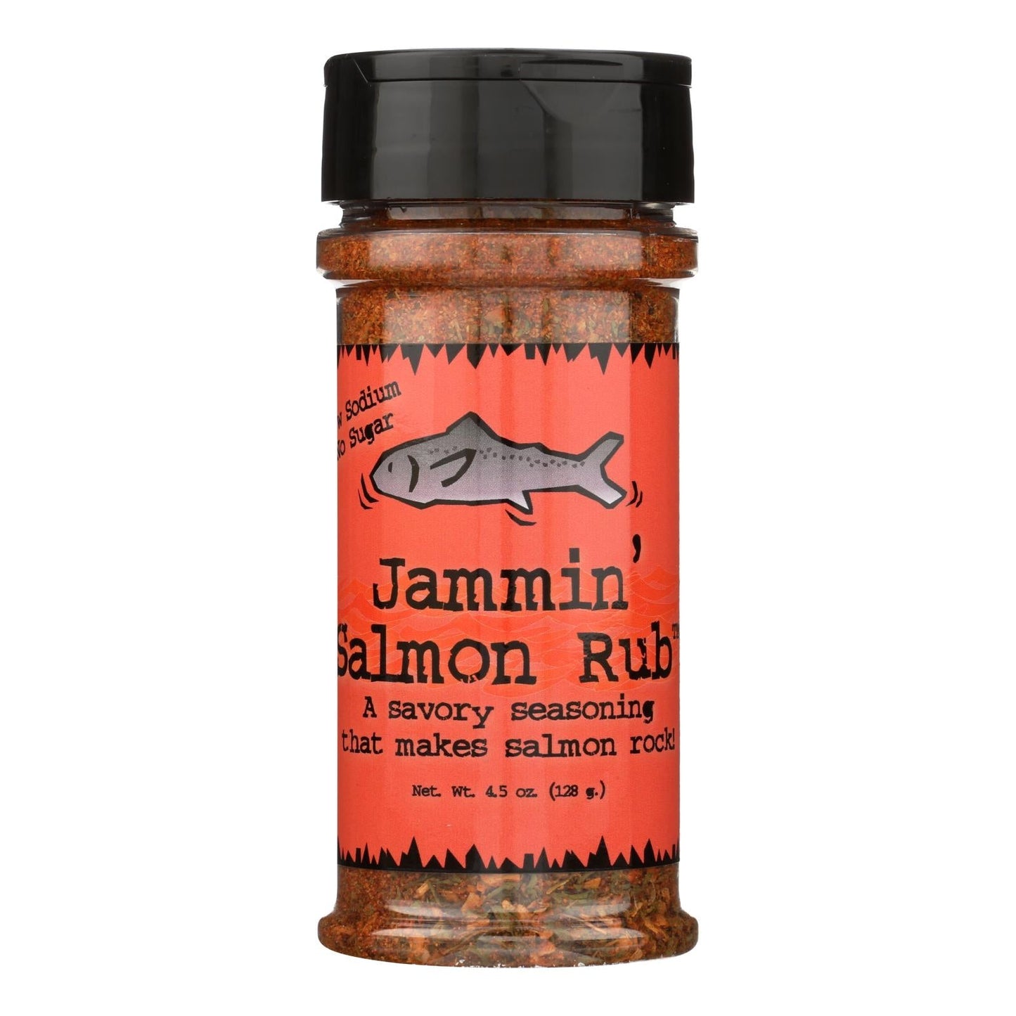Mom's Gourmet Jammin' Salmon Rub - 4.5 Oz, Pack of 12