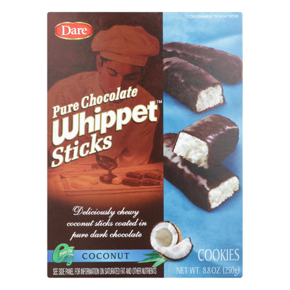 Dare Whippet Sticks Coconut (Pack of 12) 8.8 Oz