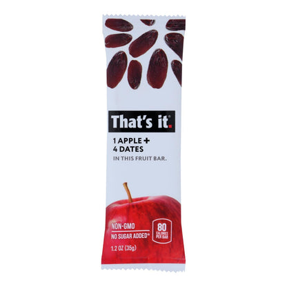 That's It - Apple & Date Fruit Bar - 12 - 1.2 Oz