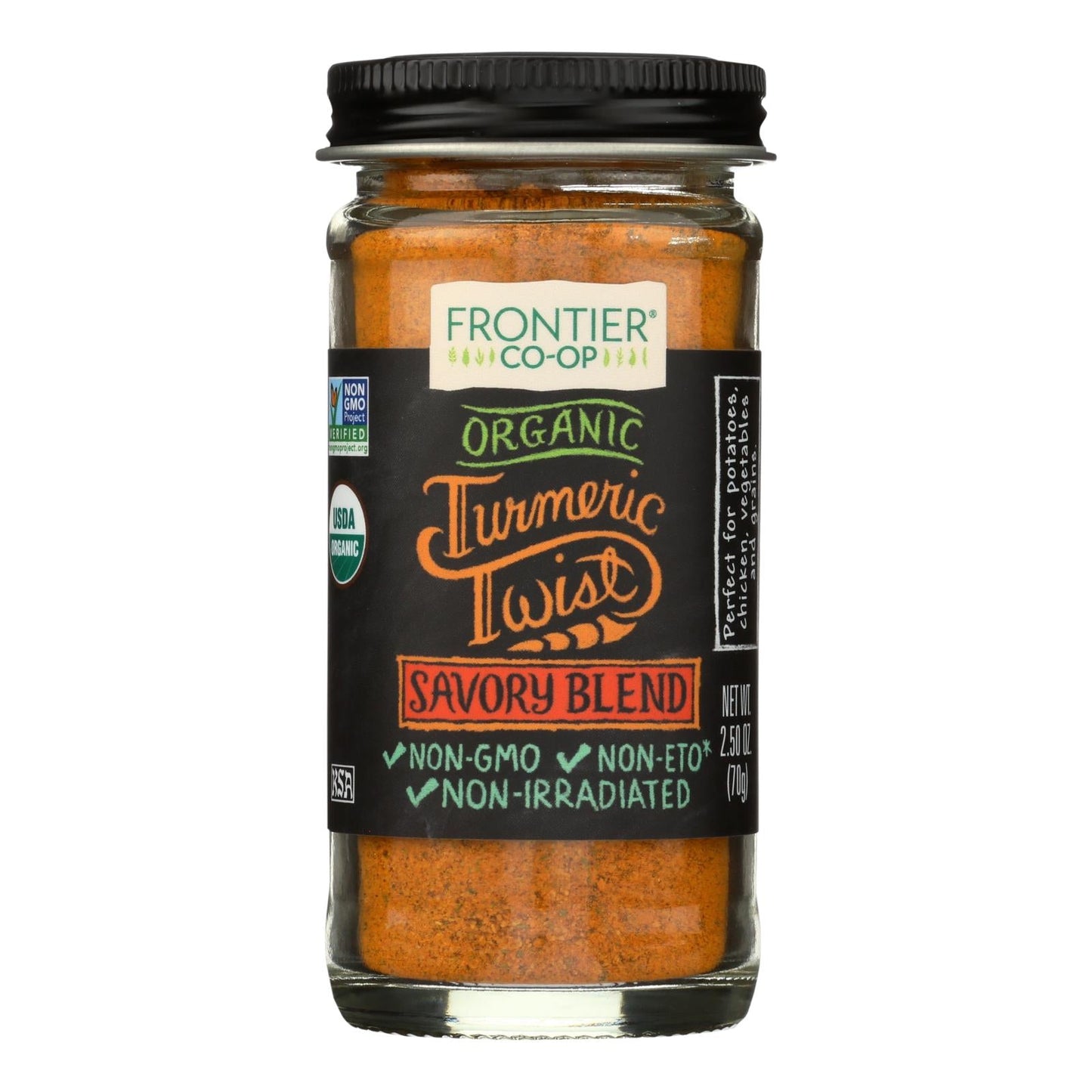 Frontier Organic Savory Herb Blend, 2.5 Oz.