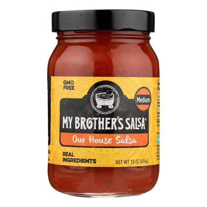 Brother's Medium Salsa, 16 Oz., 6-Pack