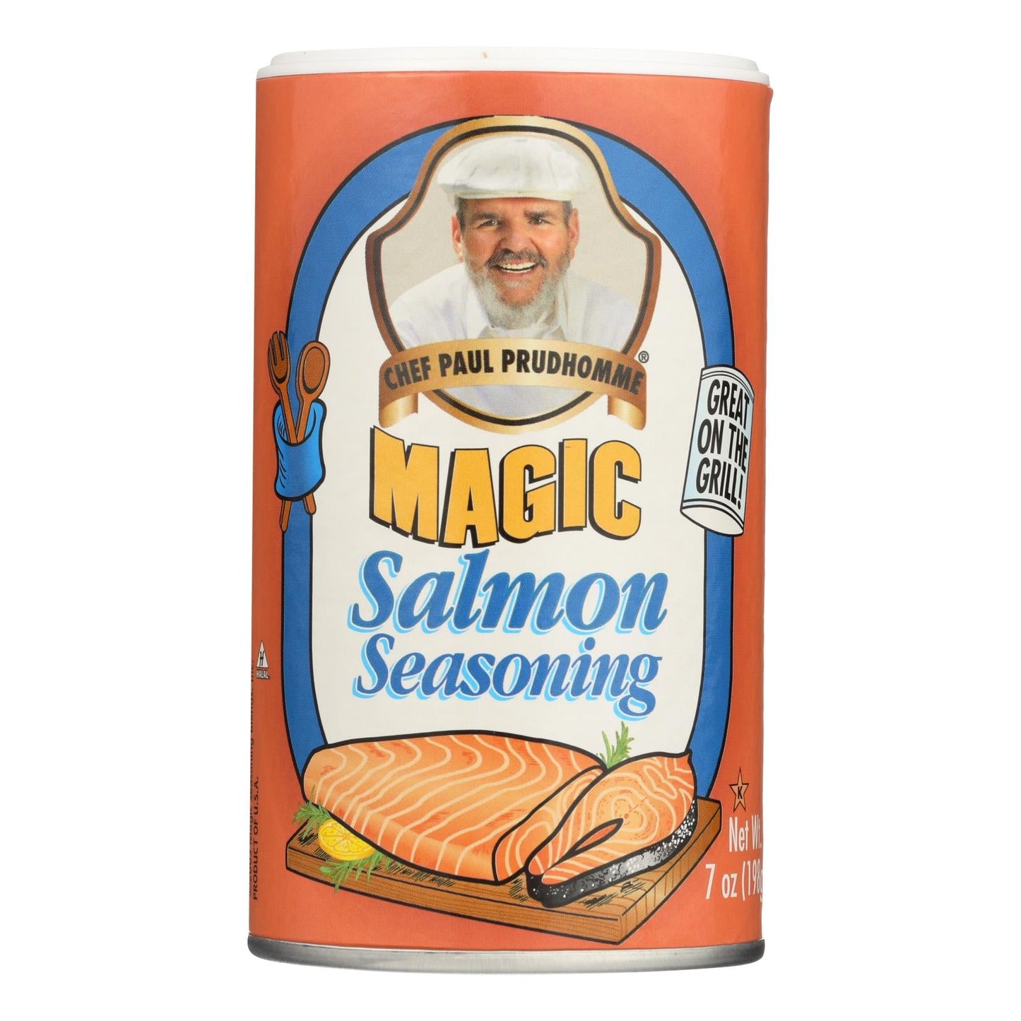 Chef Paul Prudhomme Magic Salmon Seasoning (Pack of 6 - 7 Oz each)