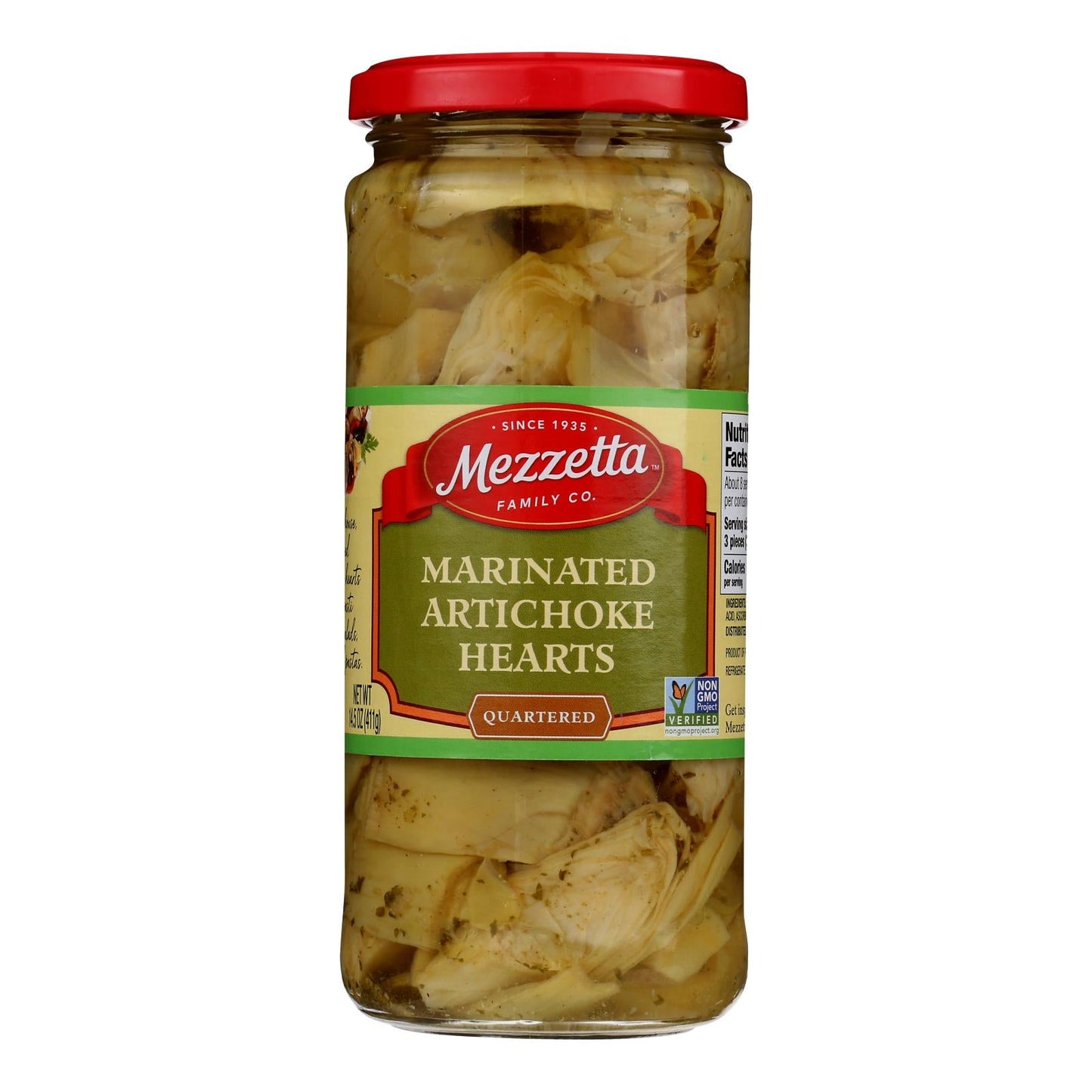 Mezzetta 14.5 Oz Marinated Artichoke Hearts (Pack of 6)