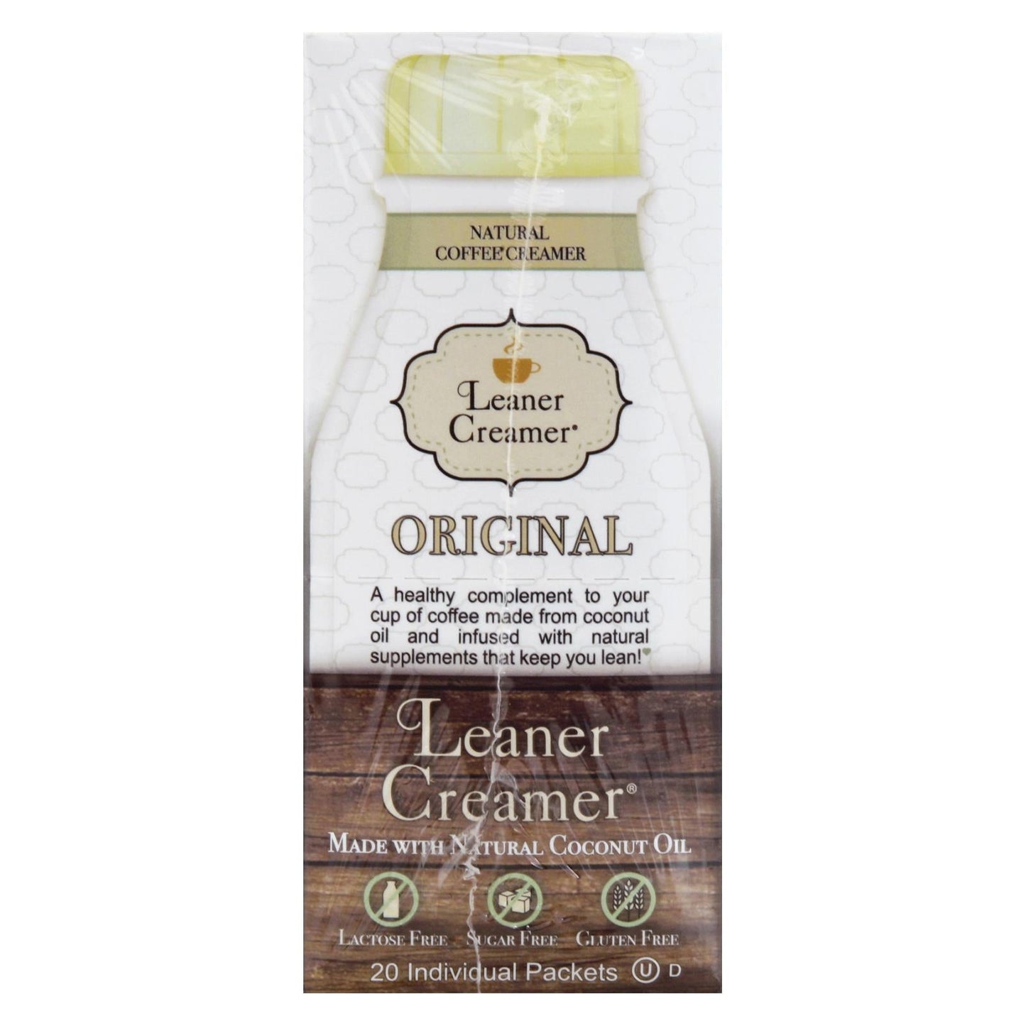 Leaner Creamer Original Single Serve Creamer (Pack of 6 - 20)