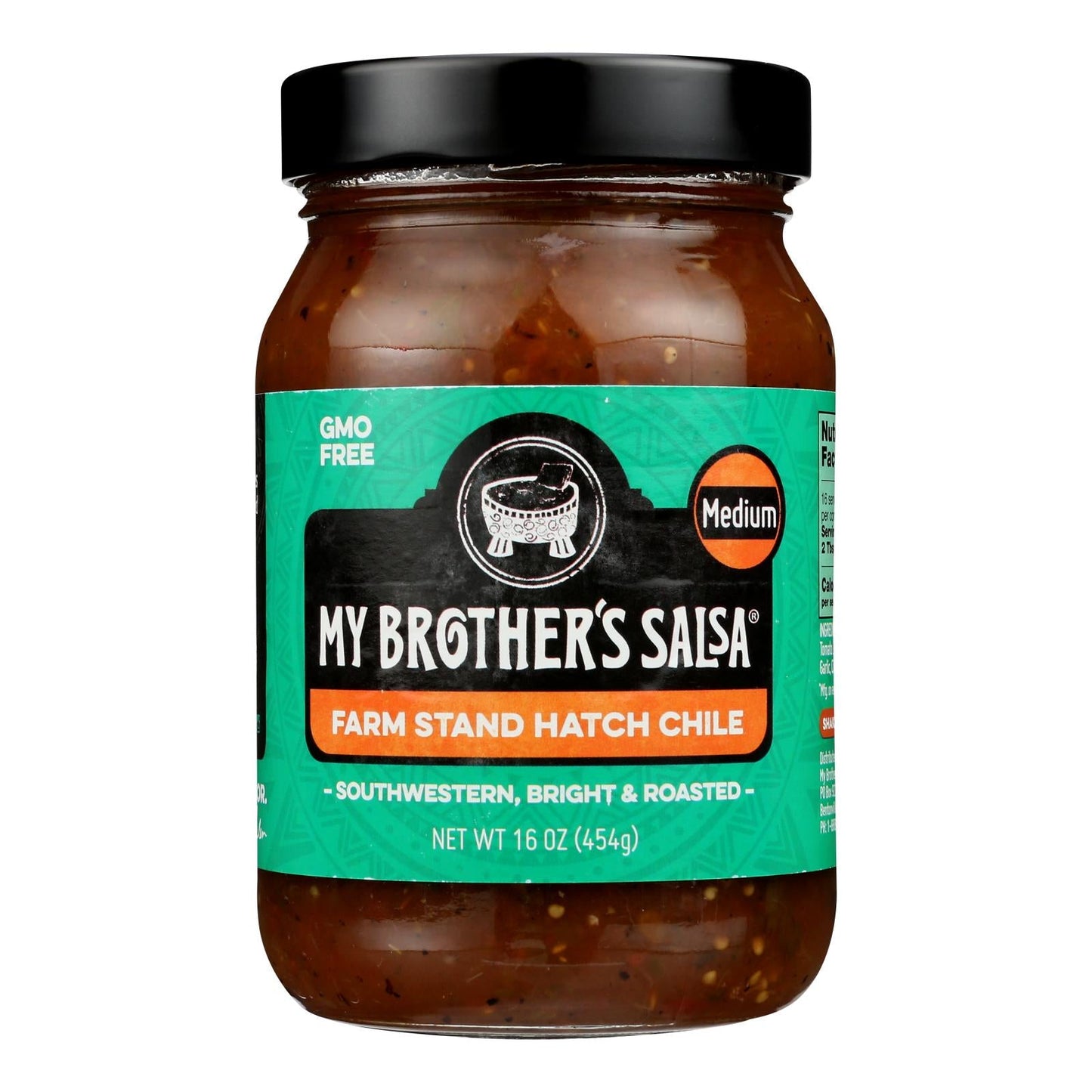 My Brother's Smoked Sweet & Roasted Mild Salsa - 6 Pack of 16 Oz Bottles