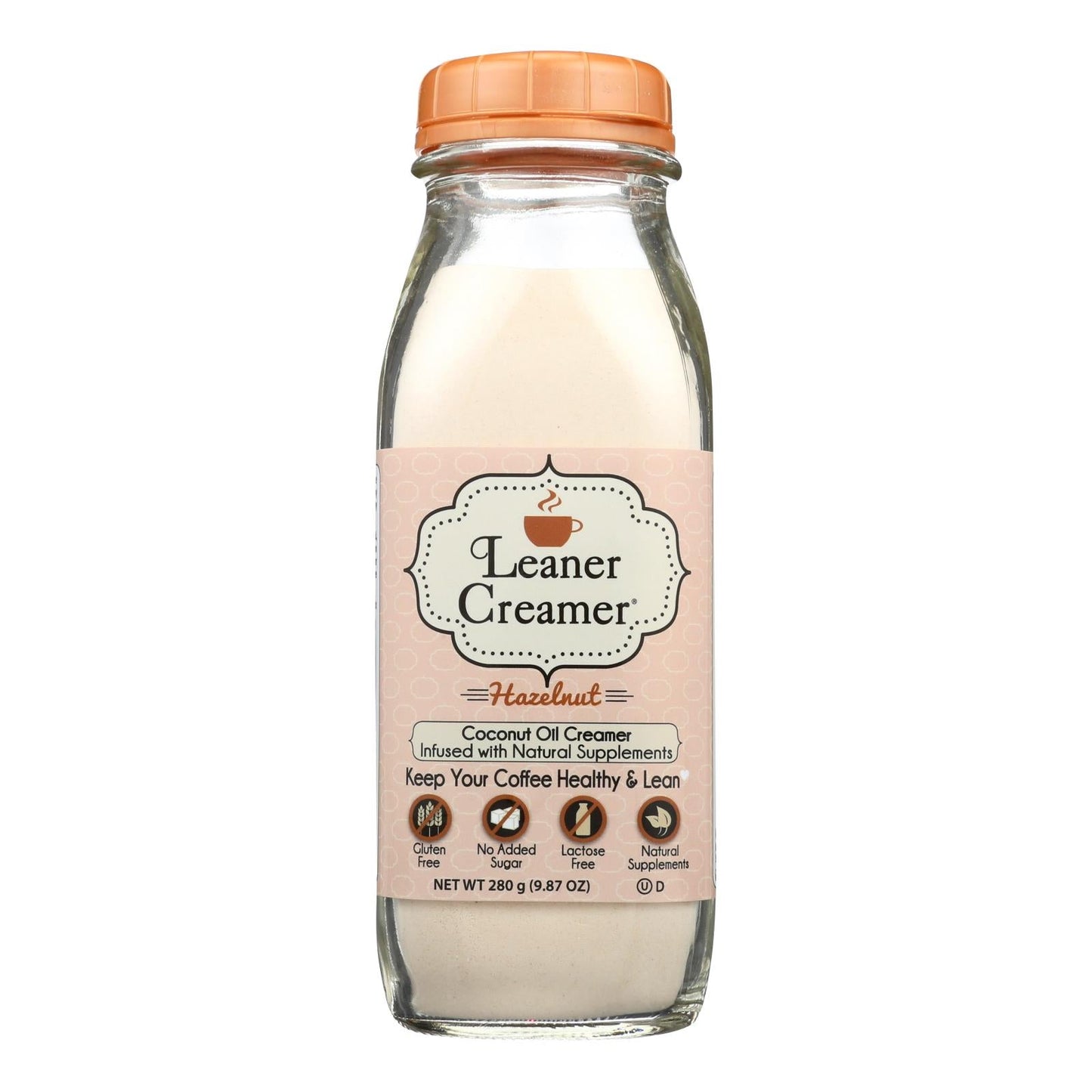 Leaner Creamer Hazelnut Crème - Pack of 6 - 9.87 Oz