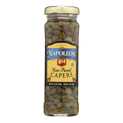 Napoleon Non-Pareilles Gourmet Imported Capers (12-Pack) - 3.5 Oz