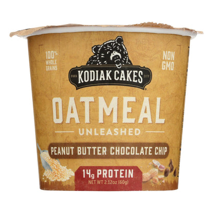 Kodiak Cakes Peanut Butter Chocolate Chip Oatmeal (12 Pack) - 2.12 Oz