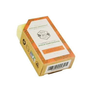 Crate 61 Bar Soap Avocado Grapefruit, 4 Oz (Case of 8)