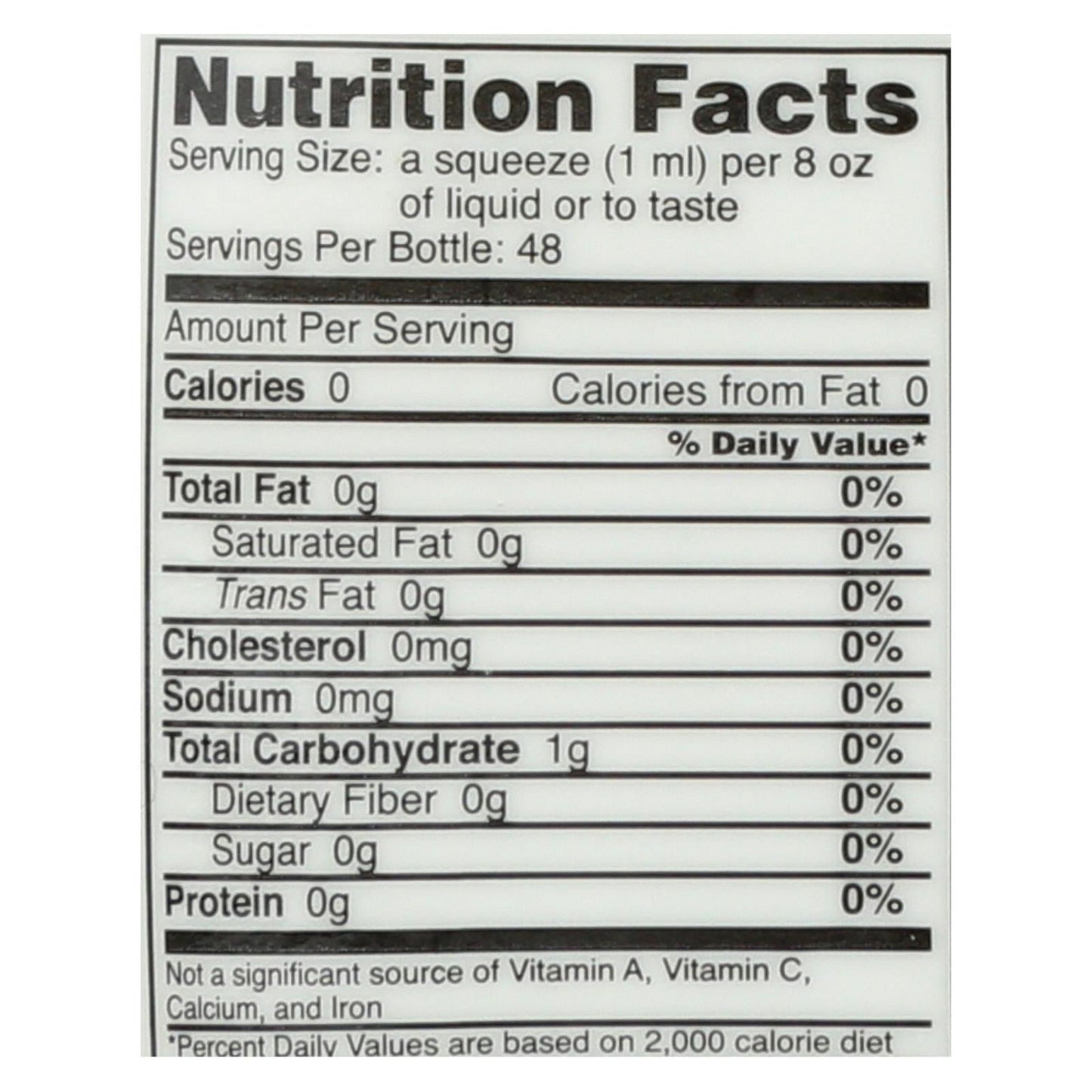 Sweet Leaf Lemon Lime Water Drops, 1.62 Fl Oz