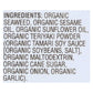 Gimme Organic Roasted Teriyaki, 0.35 oz., Case of 12