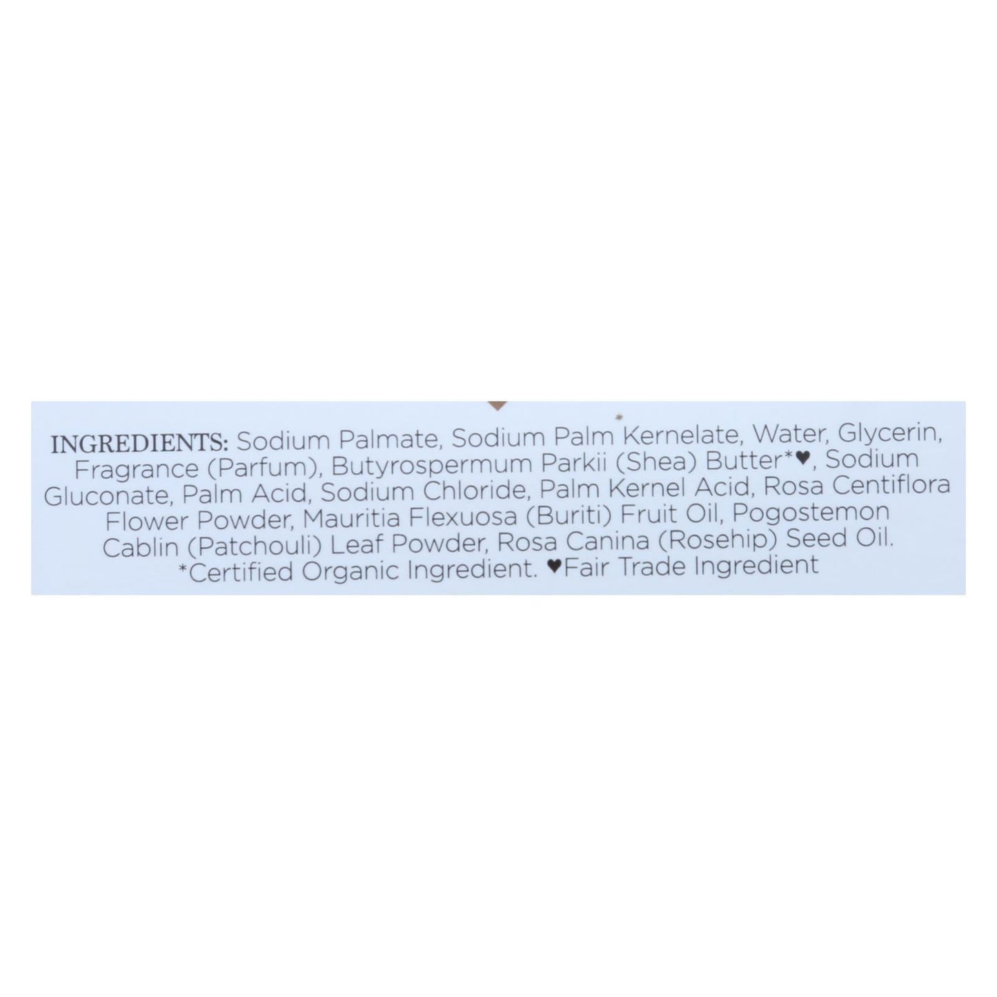 Nubian Heritage Patchouli and Buriti Renewing Body Bar, 5 Oz