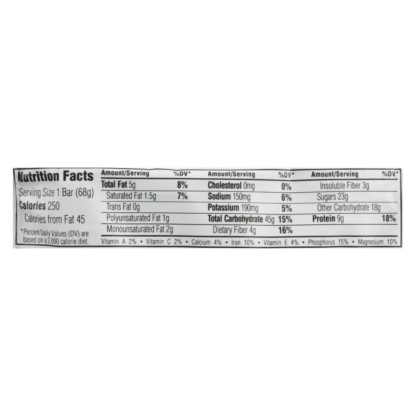 Clif Bar Peppermint Bark Energy Bar - Case of 12 - 2.4 oz Each