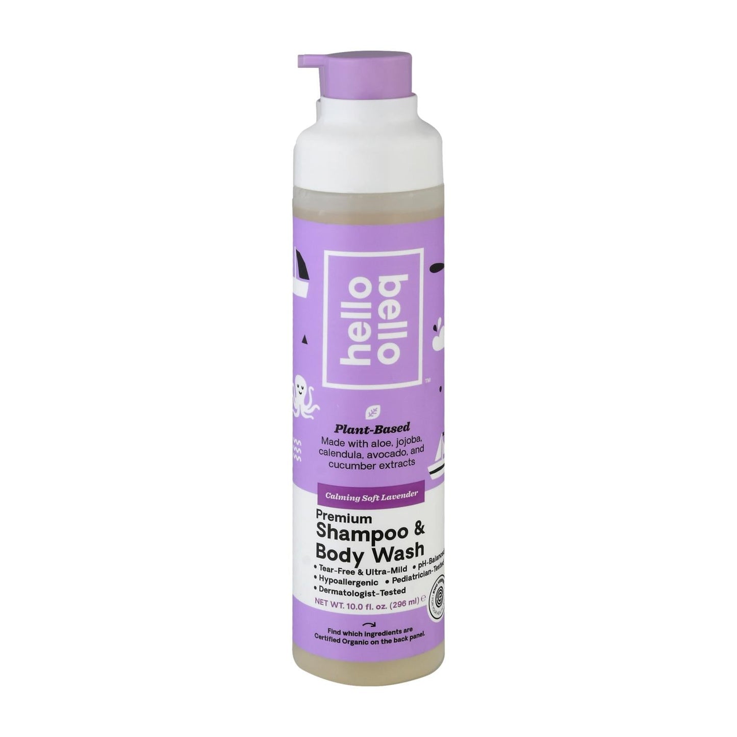 Hello Bello Baby Wash Lavender - 10 Fl Oz